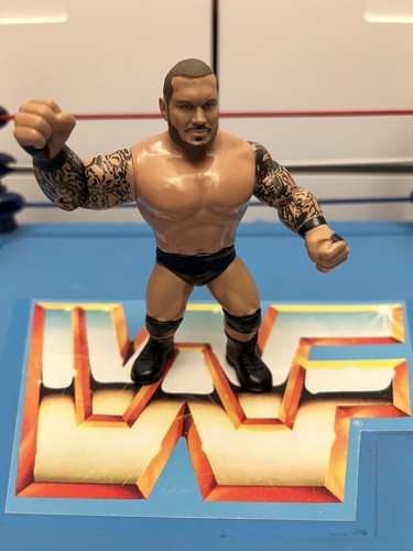 WWE MATTEL RETRO SERIES 9 RANDY ORTON WRESTLING FI...