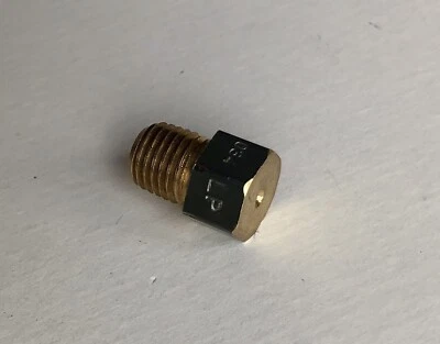 UNKNOWN Gas Burner Orifice .034 LP, Thread 5/16-28 (Lot of 10)