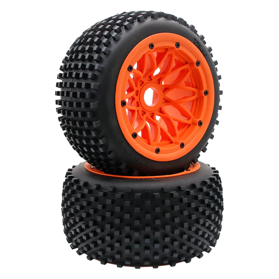 Hinterer Dirt Buster RIB Reifen Radsatz passend für 1/5 HPI Baja 5B RV KM SS - Bild 2 von 4