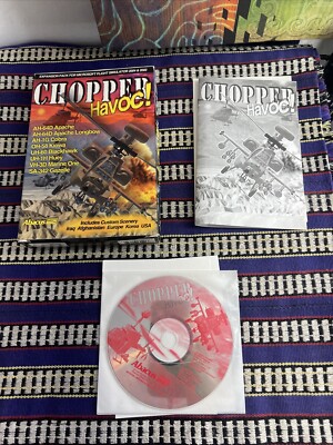 PC Chopper Havoc! by Abacus  Add-On for Microsoft FS2004 & FS2002 Used