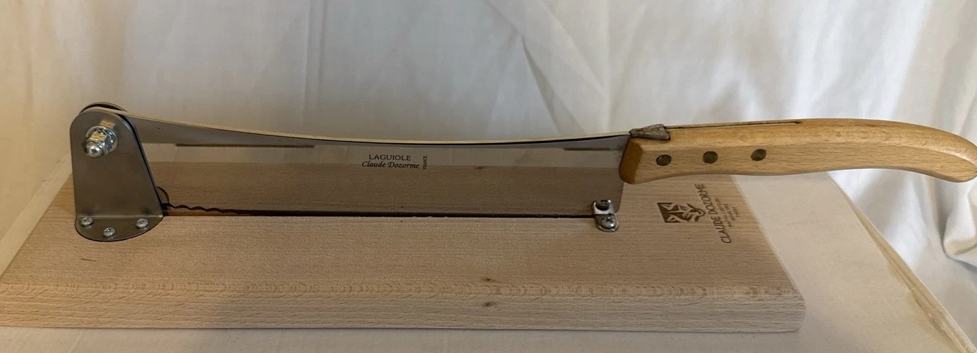 Laguiole Claude Dozorme Made In France Maitre Coutilier Serrated Bread Slicer
