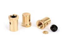 Klemmnippel / Schraubnippel Set -BGM Pro Oversize- Lambretta Li, Lis, Sx, Tv (Se