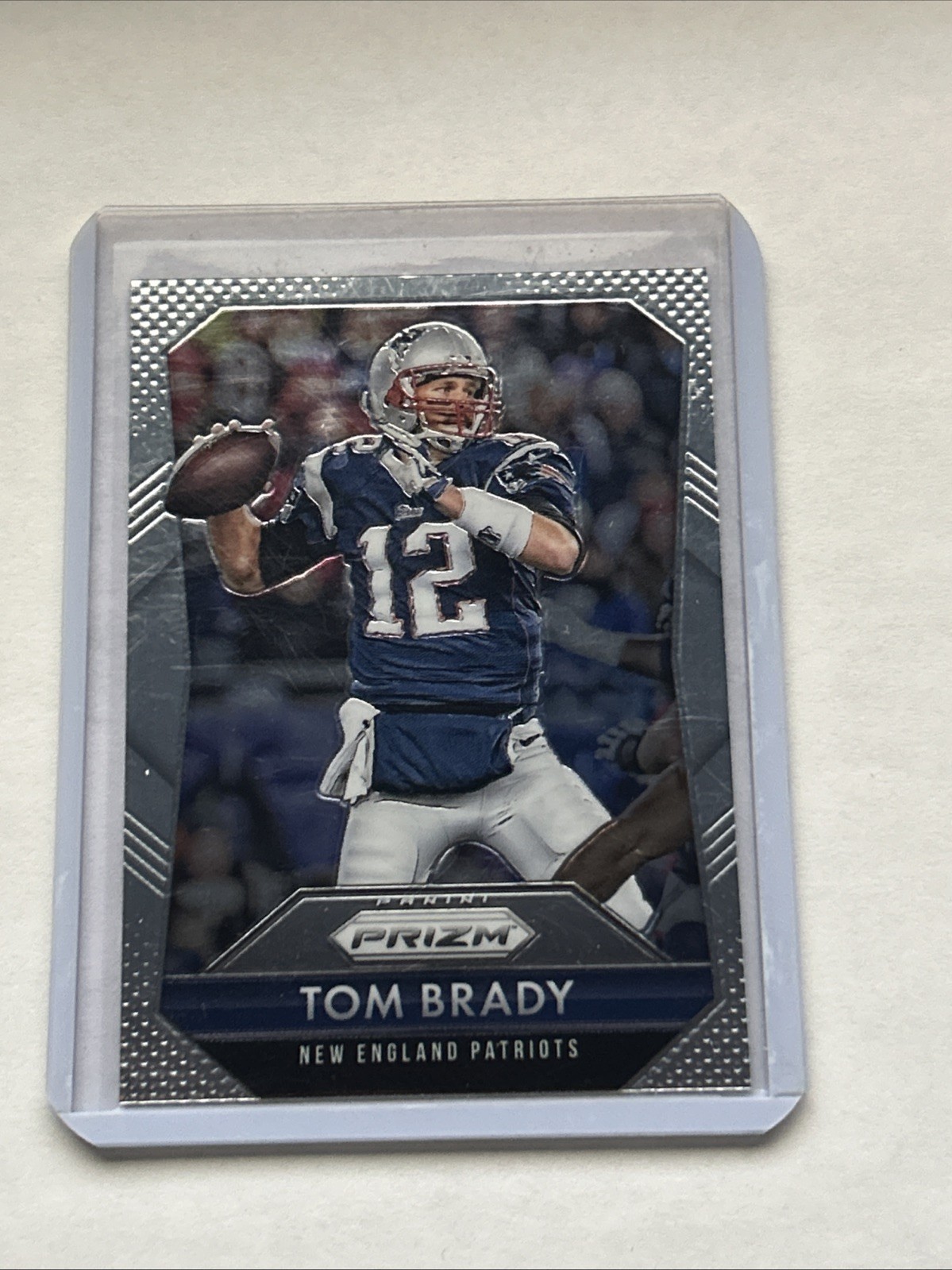 2015 Panini Prizm Base #12 Tom Brady !!! LQQK !!! 