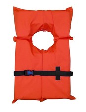 STEARNS  1530 ADULT UNIVERSAL LIFE VEST Jacket Model 152-05 USCG Approved Orange