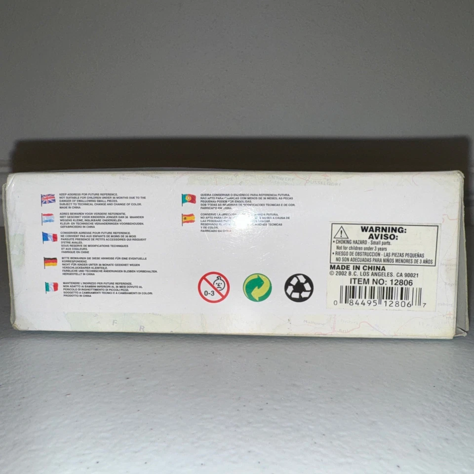 Cararama Volkswagen Beetle con remolque de viaje 2002 artículo # 12806 raro Foto 3 de 4