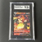 Pokémon Lance's Charizard V Promo SWSH133 Celebrations Foil SGC 9.5 2021
