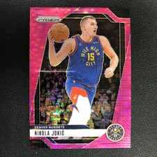2024-25 Panini Prizm Nikola Jokic Pink Pulsar /42 Nuggets