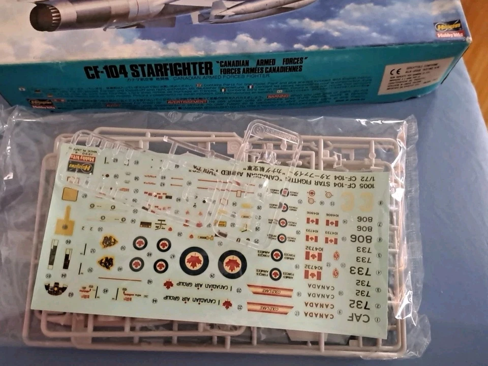 Hasegawa 1/72 CF-104 STARFIGHTER CANADIAN - Immagine 2 di 4
