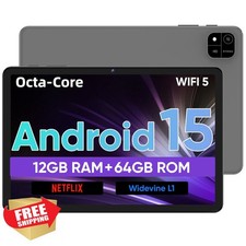10 Inch Android 16 Tablet 24GB RAM 64GB ROM 2TB Expand Octa-Core