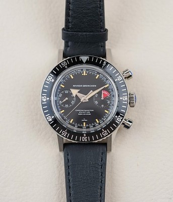 Nivada Grenchen Chronomaster Broad Arrow 41mm 85041M17 Men's Steel Watch