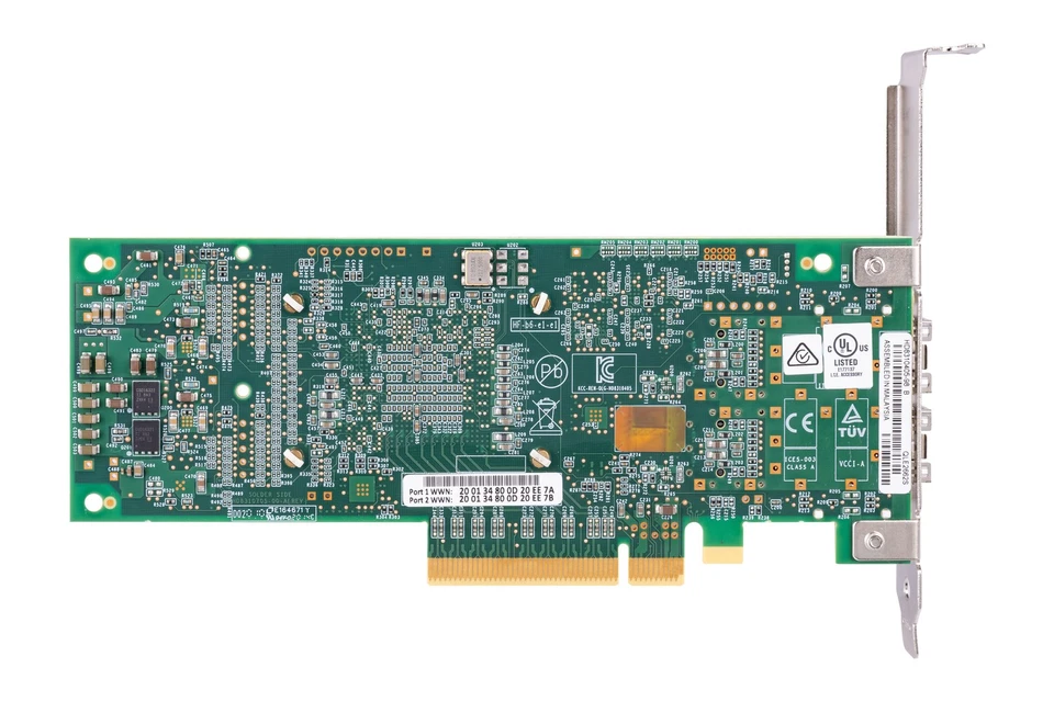 Network Card Dell QLE2662S 2x16Gb FC PCIe 3.0 x8 ADAPTER RNCT6 - Image 3 of 3