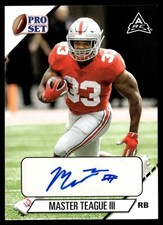 2021 Pro Set Master Teague III Auto #BA-MT1