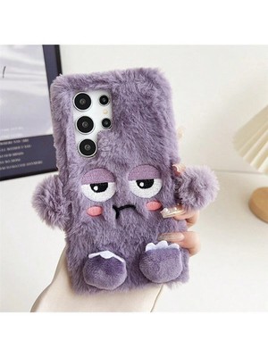 Plüsch Puppe Handyhülle kompatibel mit Galaxy S22 S22+S23 S23+ S23 Ultra