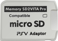 SD2Vita 6.0 PS Vita Micro SD Memory Card Adapter, Ultimate 6.0 Version Compat...