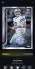 2025 Topps Chrome Tony Romo Base (RAW)