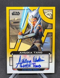 Ahsoka Tano Autograph | eBay