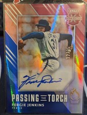 2022 Panini Passing The Torch 12/25 FERGUSON JENKINS/KUMAR ROCKER Dual Auto