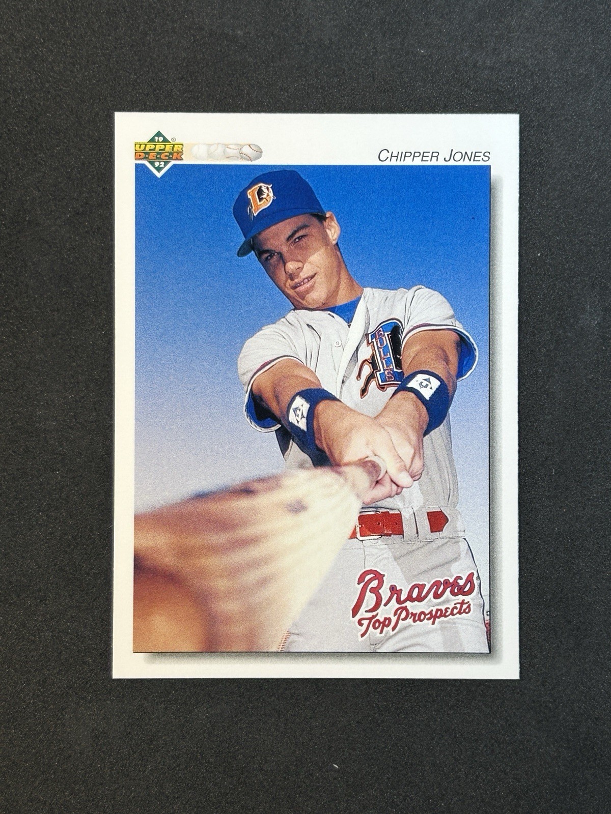 1992 Upper Deck Minor League - Chipper Jones #165 Atlanta Braves Durham