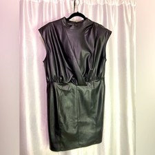 ASOS Design Faux Leather Dress Size 12