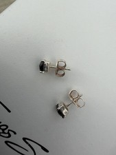 Thomas Sabo  Ohrringe schwarzer Stein wie Neu