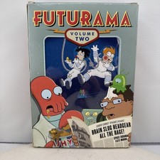Futurama Volume 2 DVD 2009 4 Disc Boxset Complete 19 Episode Season Two