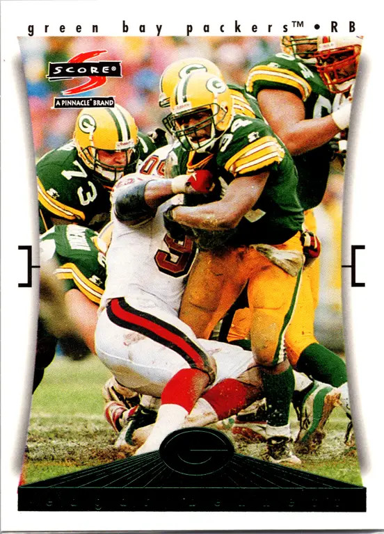 1997 Score Team Collection Edgar Bennett Green Bay Packers Base Card #5