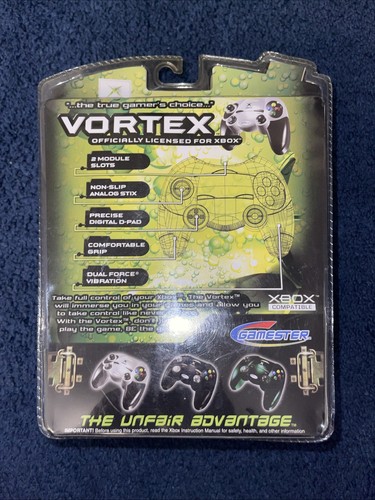Silver Vortex Officially Licensed Xbox Controller Sealed NEW - Picture 2 of 2