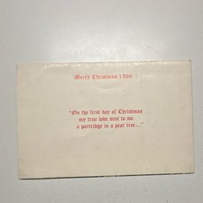 1966 Robert & Ethel Kennedy Christmas Card  w/ Children in Tree Design