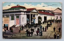 Antique California Postcard SAN FRANCISCO Sutro Baths Museum 1913