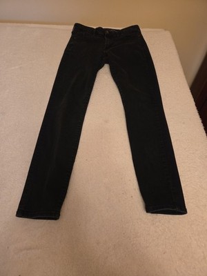 Old Navy Rockstar Women's Black Mid-Rise Skinny Jeans - Size 8 Long