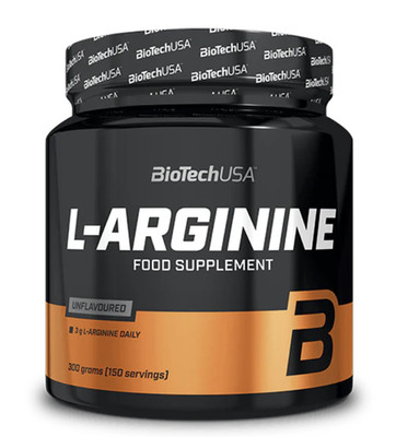 BioTech USA L- Arginine 300 g, Aminosäure Pump Pre Workout