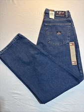 Tommy Jeans True Blue Jean Freedom Fit Relaxed Straight Leg W33 L32 NWT