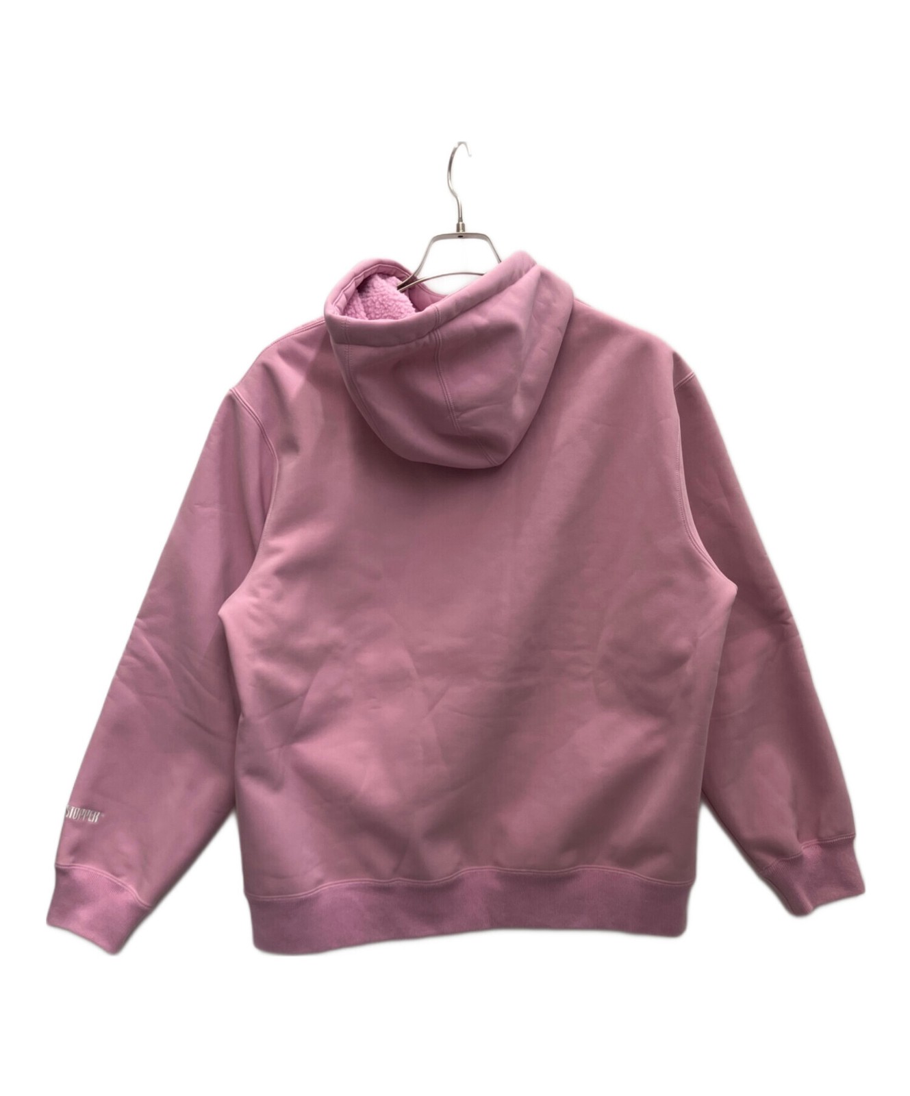 SUPREME Small Box Zip-Up Sweatshirt Size: M Violet Men thumbnail 8