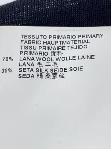 Maison Margiela Abito manica lunga 36 Lana BLK Solida S31CT0938 S22857