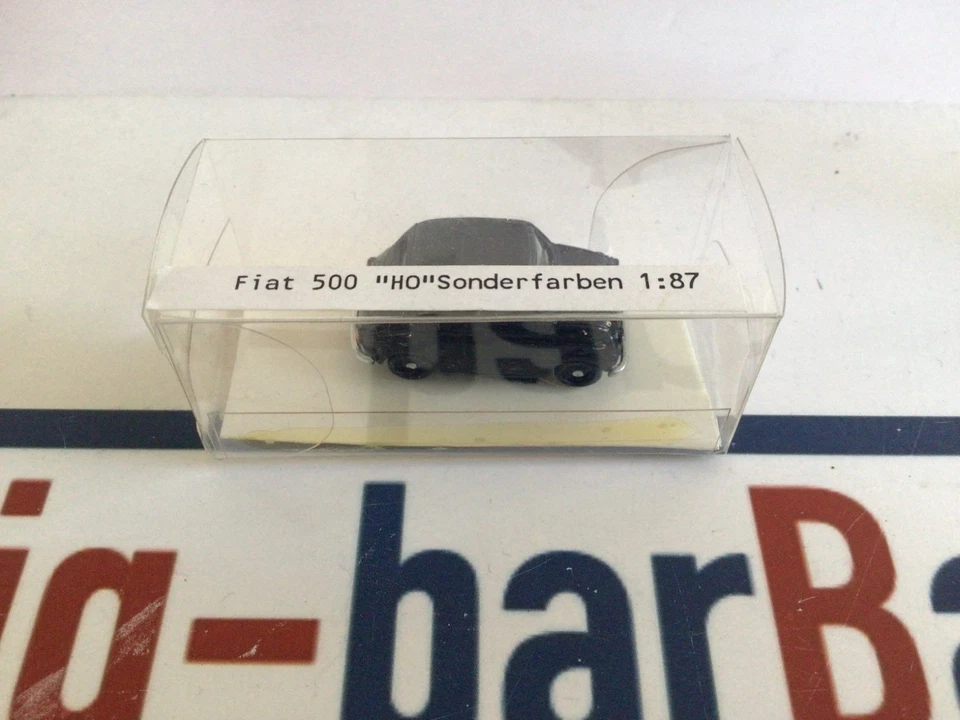 🔥Lot vintage🚗 IMU FIAT 500 0501 BLACK RARA 1:87 🍂 OCCASIONE ☕ - Immagine 3 di 4