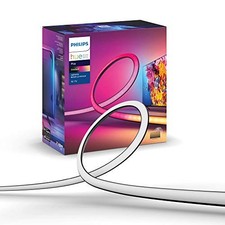 Philips Hue Gradient LightStrip 75" Sync with TV, Music and Gaming , Hue Hub...