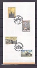 [AG7440] Belgium N°2642/2645 Architecture Mailfolder COB FDC € 14,00 SUPERB