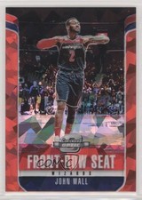 2018 Panini Contenders Optic Front Row Seat Red Cracked Ice Prizm John Wall jc3