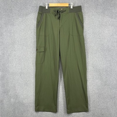 Made For Life Cargo Pants Women Medium Olive Green Straight Leg Utility Gorpcore