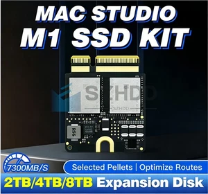 APPLE MAC Studio M2 Max/ultra 2TB SSD Expand Hard Drive Upgrade with tools