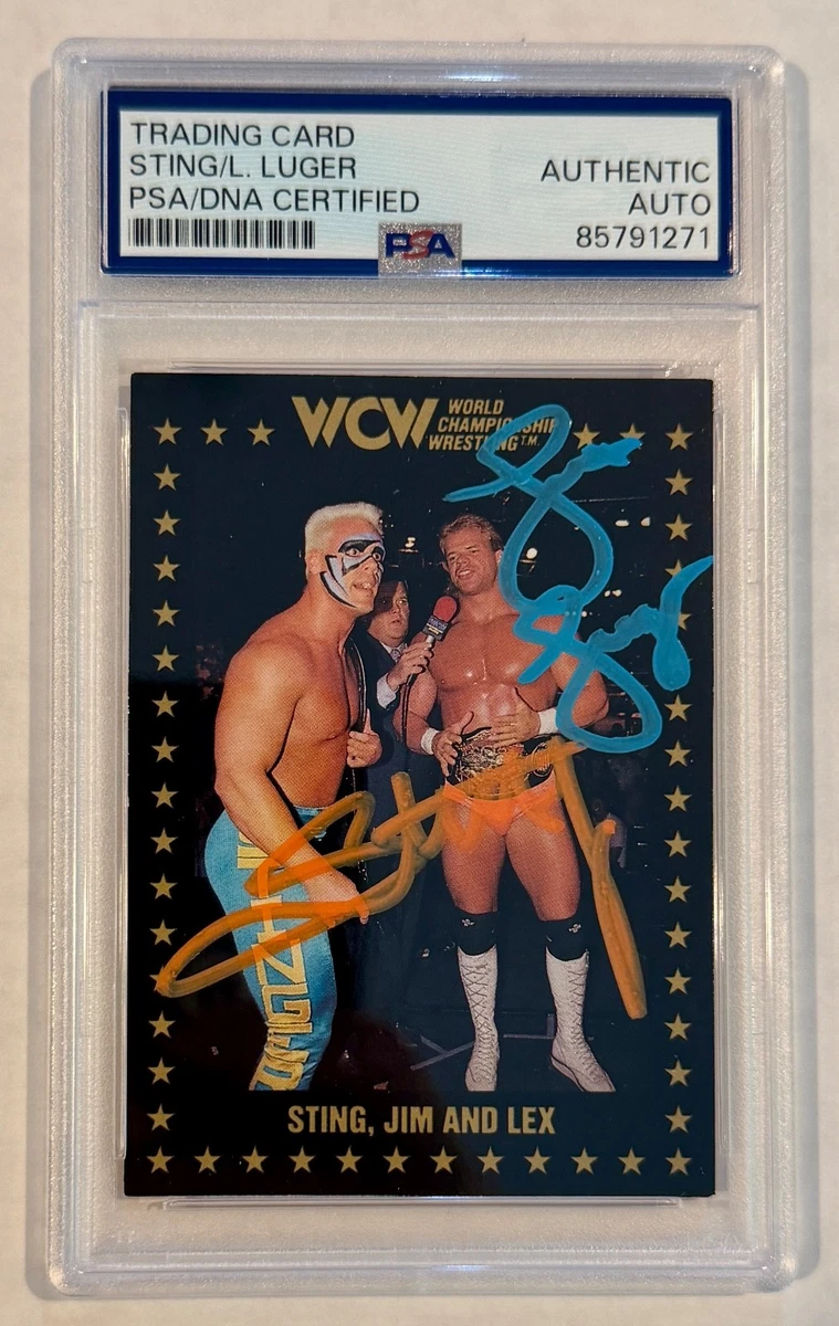 lex luger signed products for sale | eBay