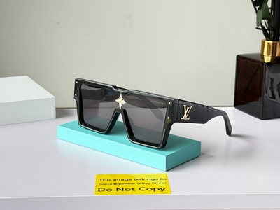 #ad Louis Vuitton Z1578E “Cyclone” Black Sunglasses Adorned with Swarovski Crystals $148.00