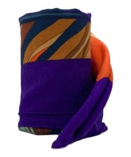 Kale 140 Cashmere Silk Scarf Desert Leather Decoration