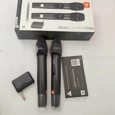WIRELESSMICAM 2 Wireless Dynamic Microphones with Receiver New CA stock