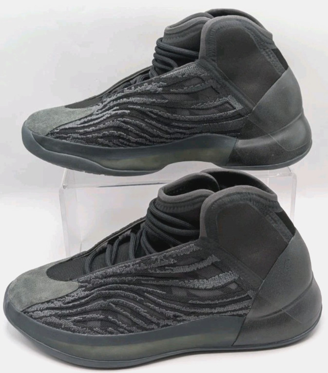 Adidas Yeezy Quantum Onyx Black Grey Men's shoes sneakers size 9 NEW