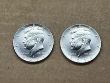 2023 P&D Kennedy Half Dollar Uncirculated 2 Coins Philadelphia & Denver 50c