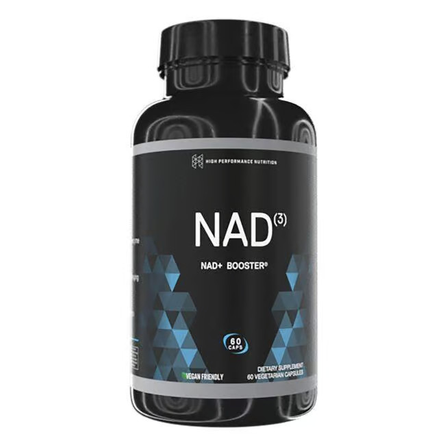 Высокоэффективное питание Nad3 Nad+ Booster, 60 овощных капсул