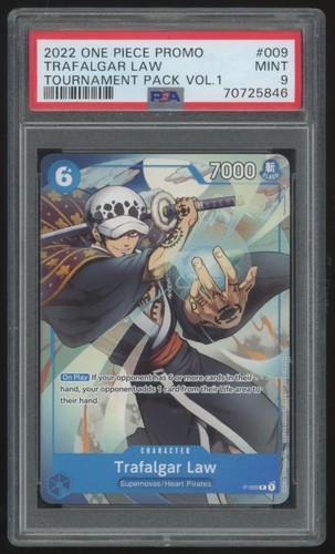 Trafalgar Law (Tournament Pack Vol. 1) graded PSA 9 for sale on eBay