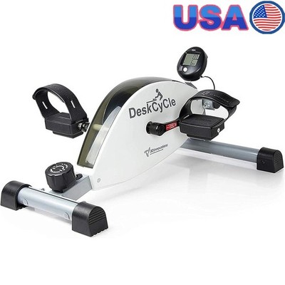 Home Office Exercise Bike Adjustable Resistance Smooth Cycling Track Progress US