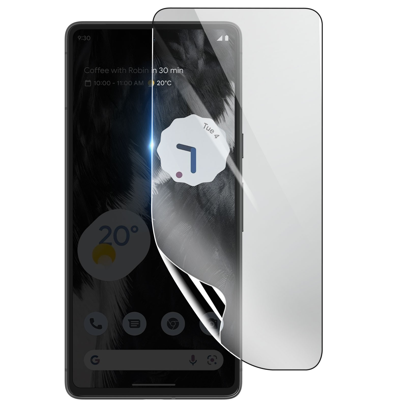 Protection ecran Google Pixel 7 film hydrogel anti-rayure incassable 3mk